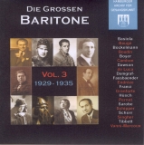 Die Grossen Baritone - 1929-1935 - Vol. 3 (2 CDs)